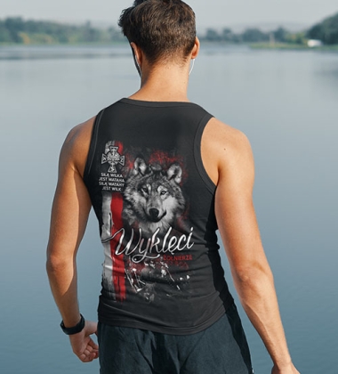 tank-top SIŁĄ WILKA